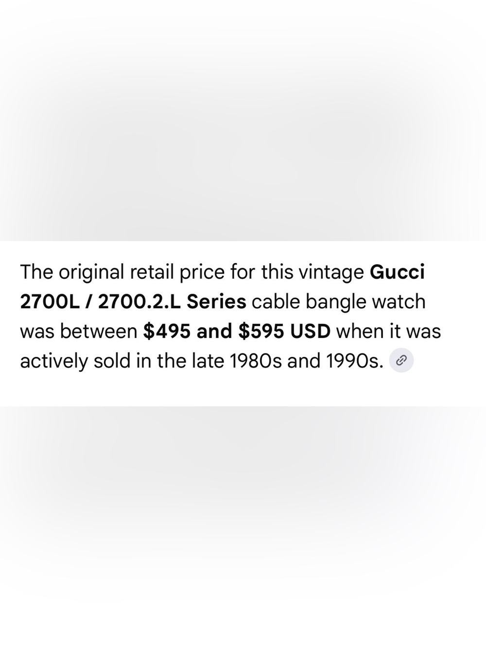 Gucci Vintage Gold and Black Women’s Cable Bangle Watch - Picture 10 of 11
